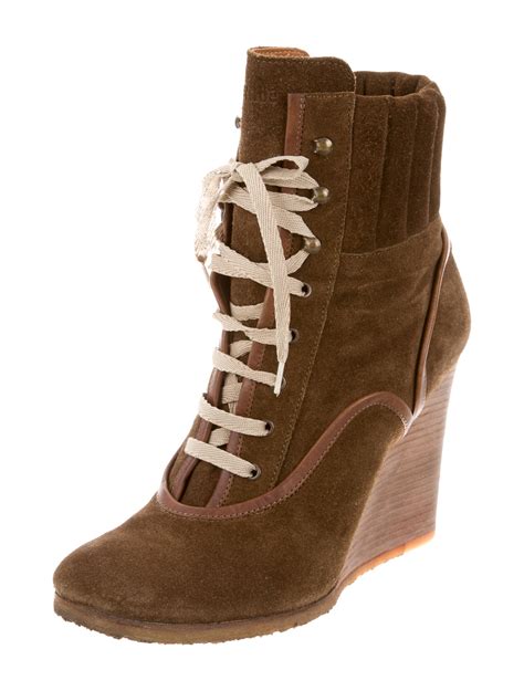 see by chloe wedge shoes|chloe wedge boots market value.